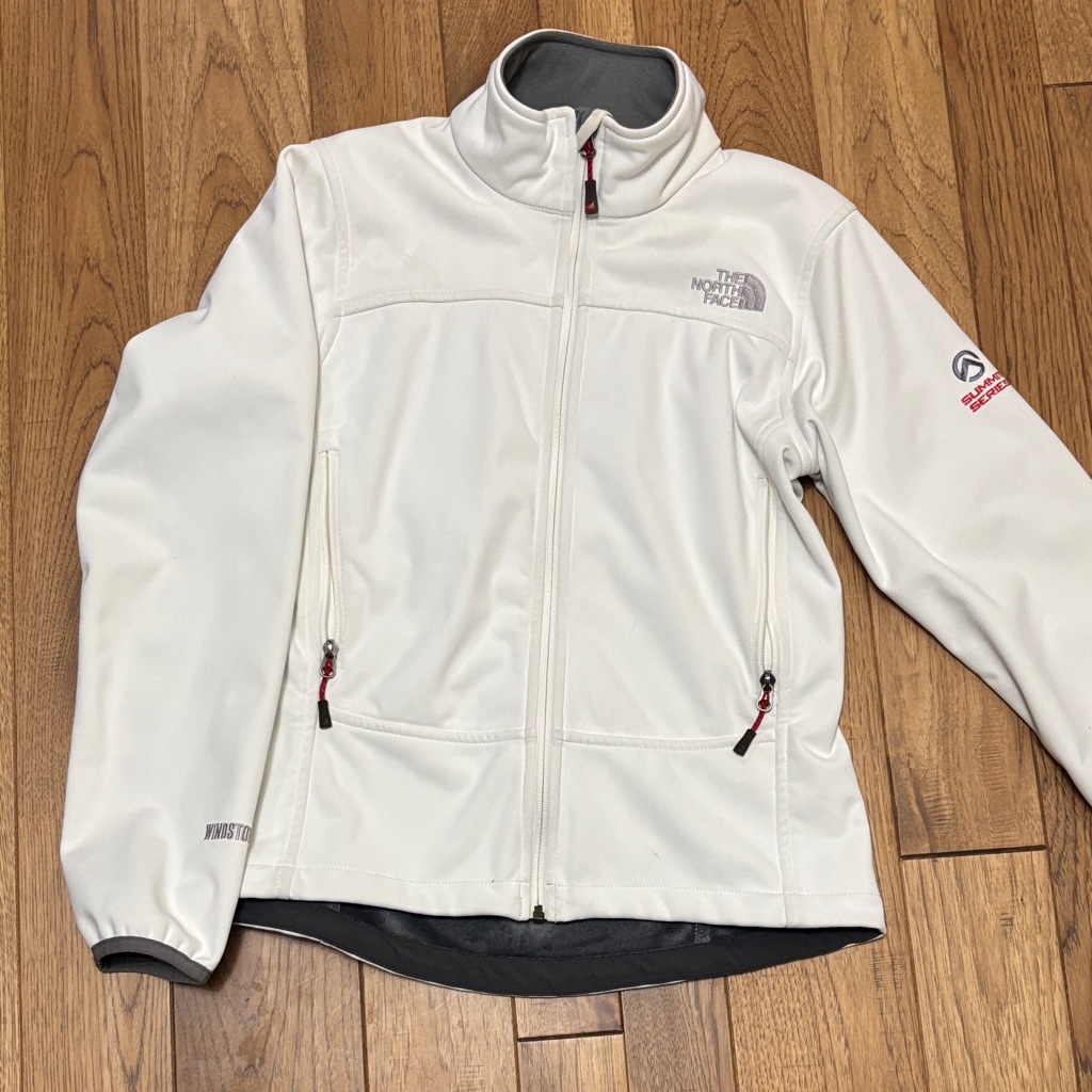 The North Face Women's Summit Series Windstopper Jacket In White